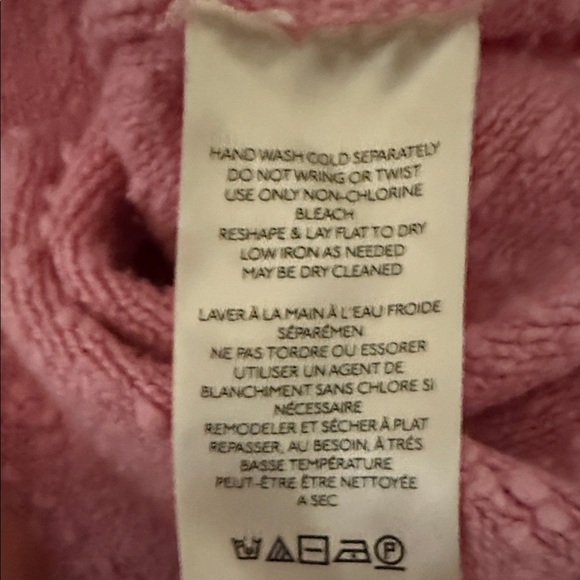 Free People Cozy Pink Women's Sweater M - Picture 4 of 5
